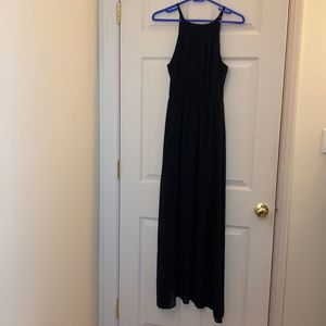 Francesca’s Black Chiffon Maxi Dress - new with tags
